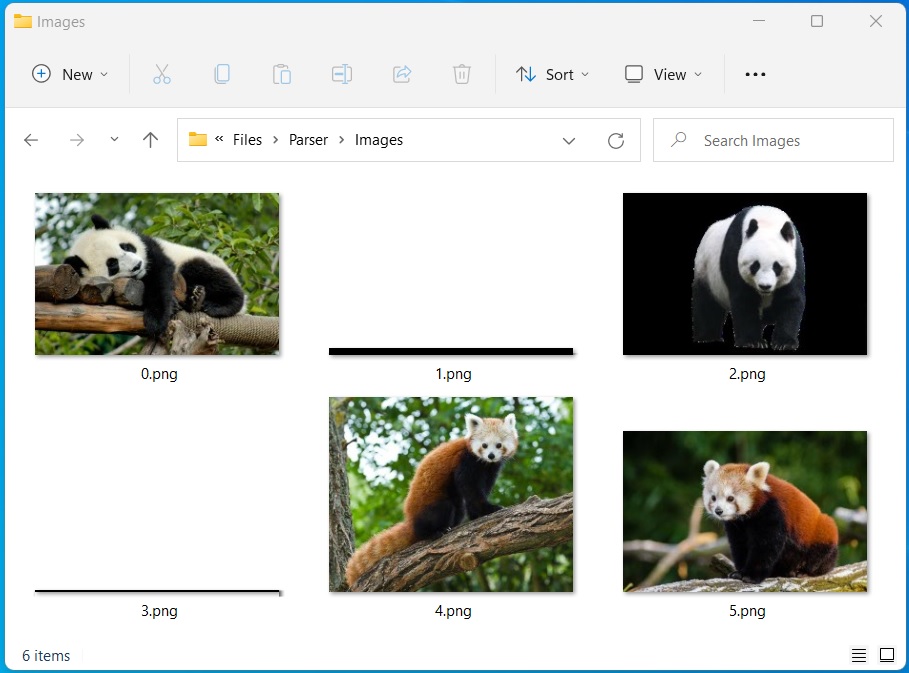 Извлечение и сохранение изображений в файлы с помощью Java