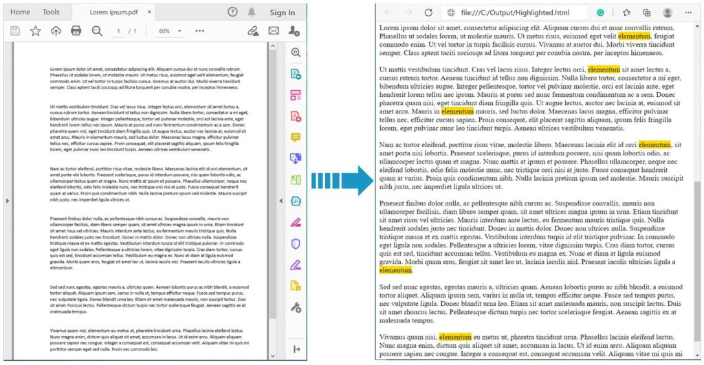 Поиск слова в документе PDF с использованием Java