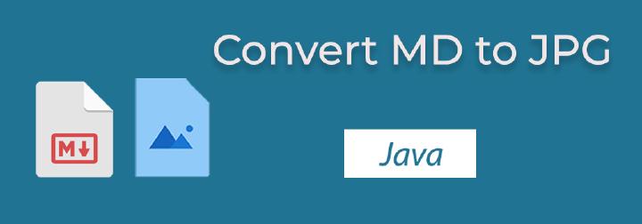 แปลง Markdown เป็น JPG ใน Java | ส่งออก Markdown เป็น JPG