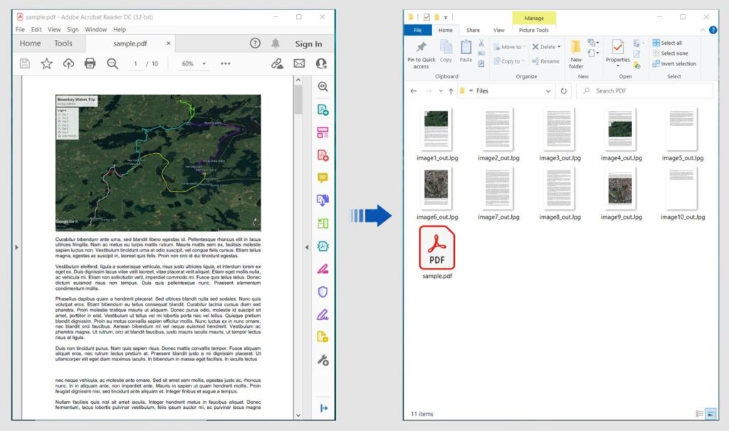 แปลงรูปภาพ PDF เป็น JPG โดยใช้ C#