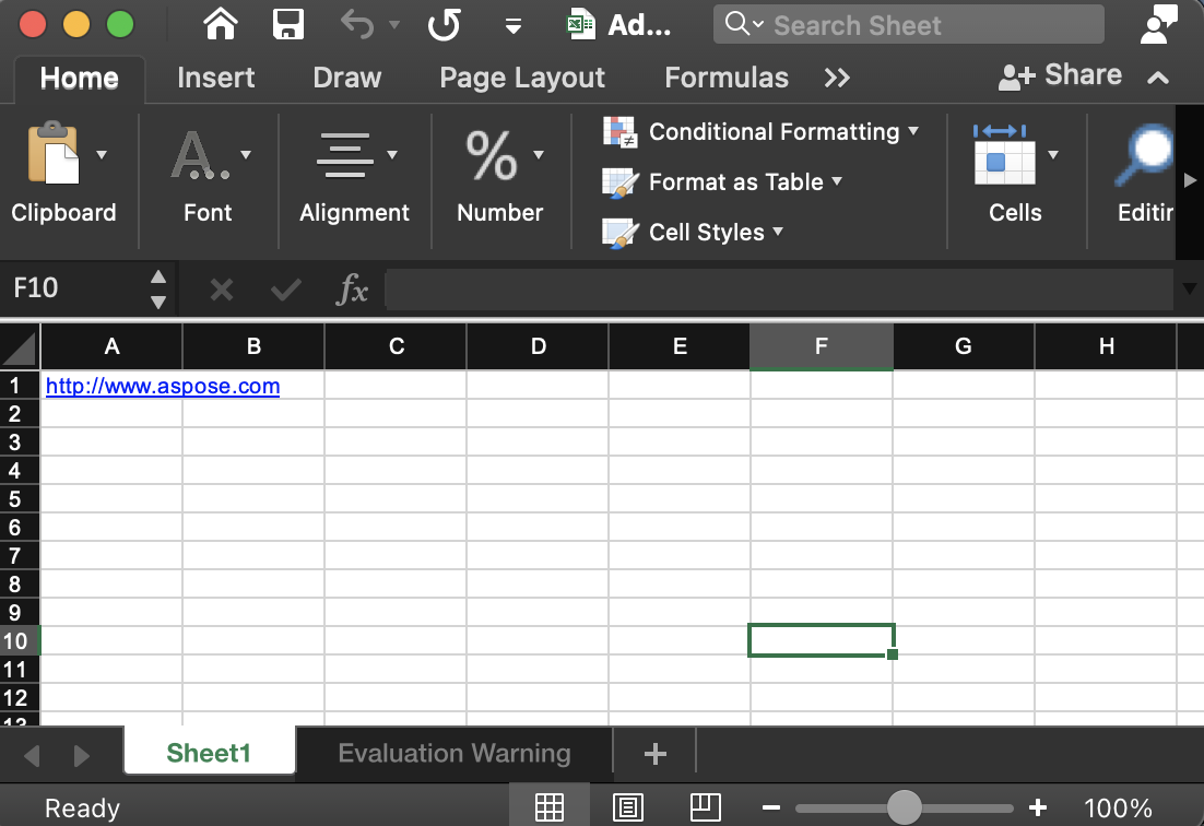 วิธีสร้างไฮเปอร์ลิงก์ใน Excel