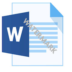 Add Text or Image Watermarks in Word Documents using C#