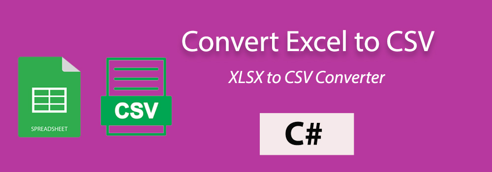 Excel to CSV C#