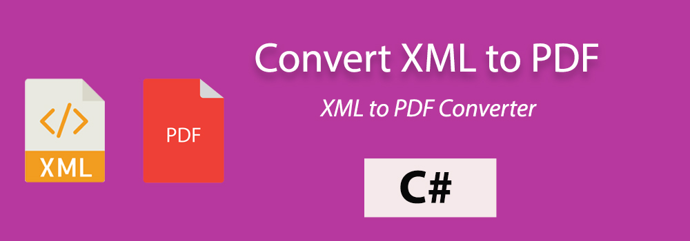 XML to PDF C#