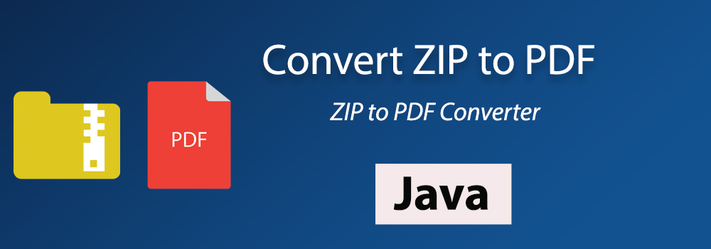 Java ZIP to PDF