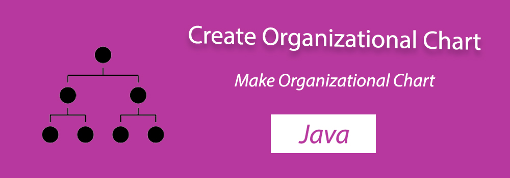 Create Organizational Chart Java
