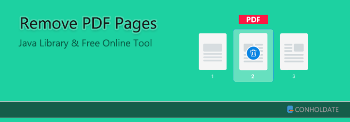 Remove one page from pdf