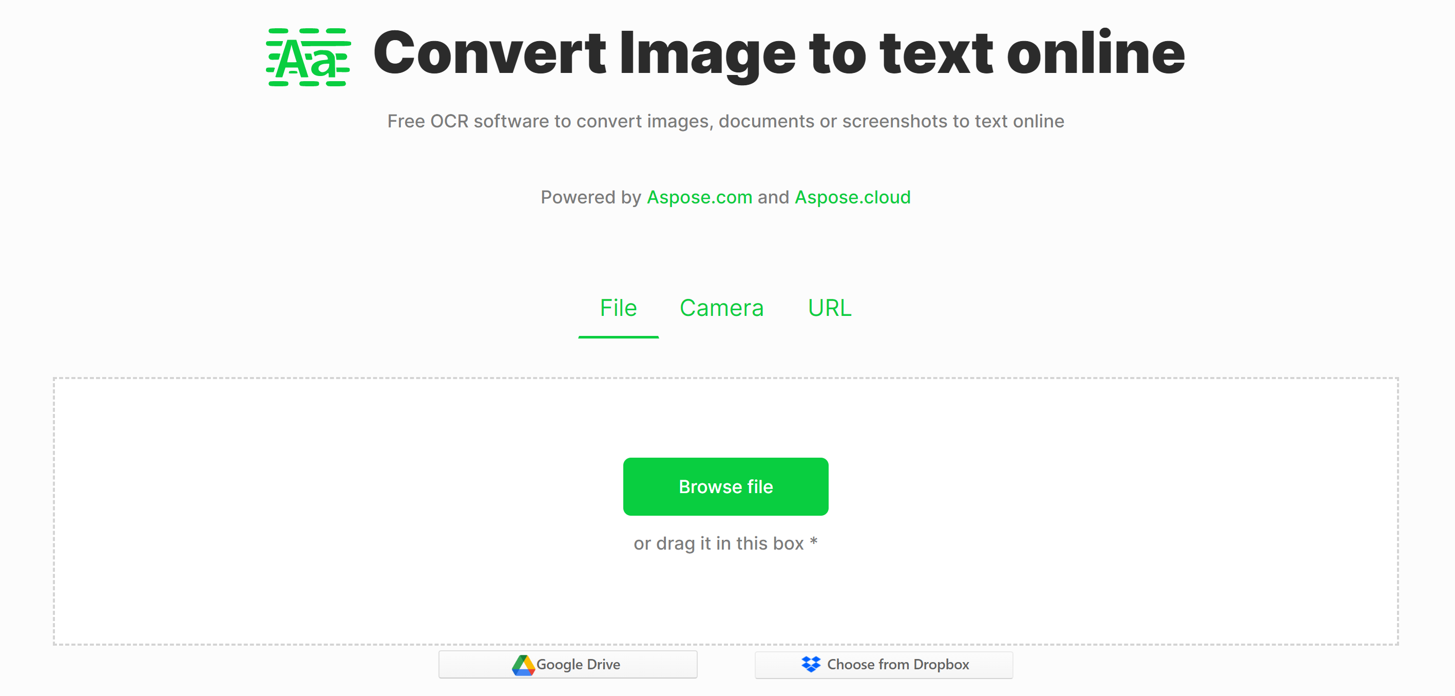 Free Online JPG To Text Converter
