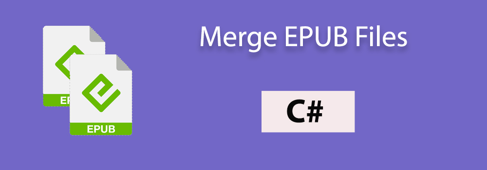 Merge EPUB C#