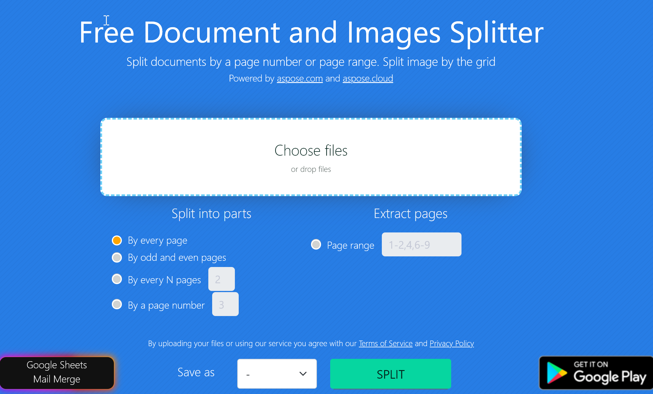 split word online free