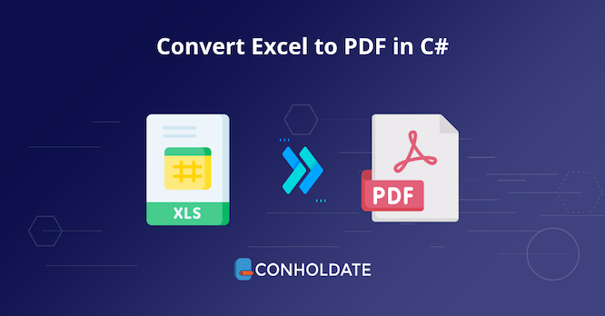 Csharp'ta Excel'i PDF'ye Dönüştür