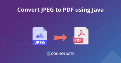 Java kullanarak JPEG'i PDF'ye dönüştürün