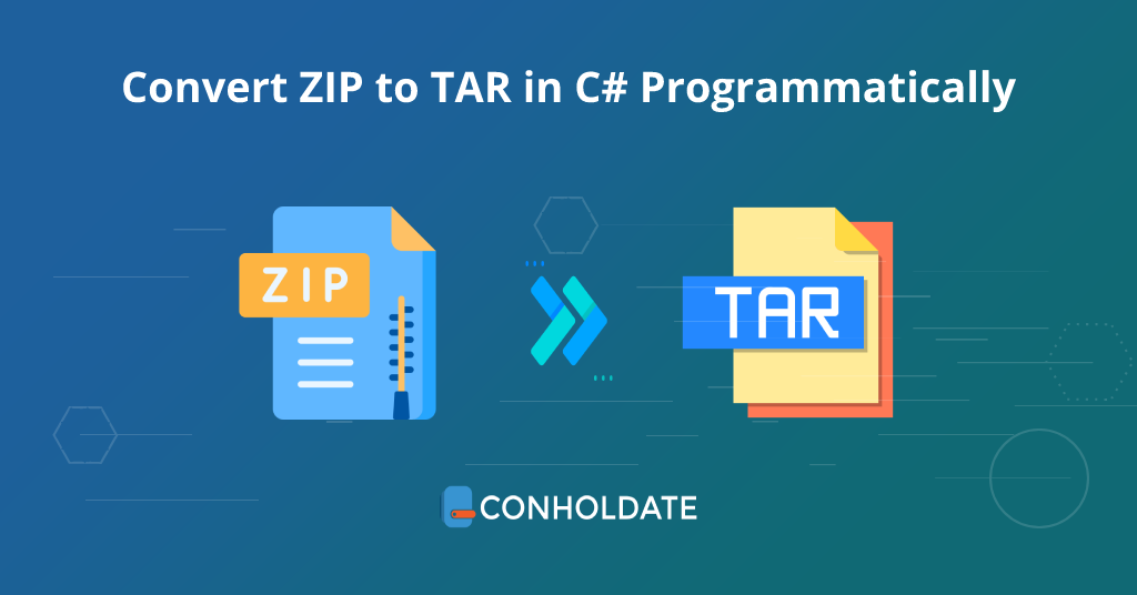 C#'ta ZIP'i TAR'a dönüştürün