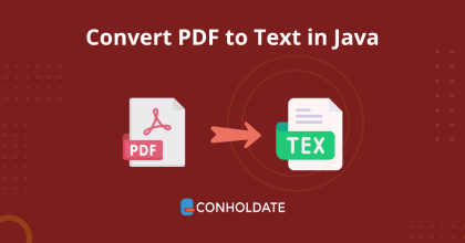 Chuyển đổi PDF thành văn bản trong Java