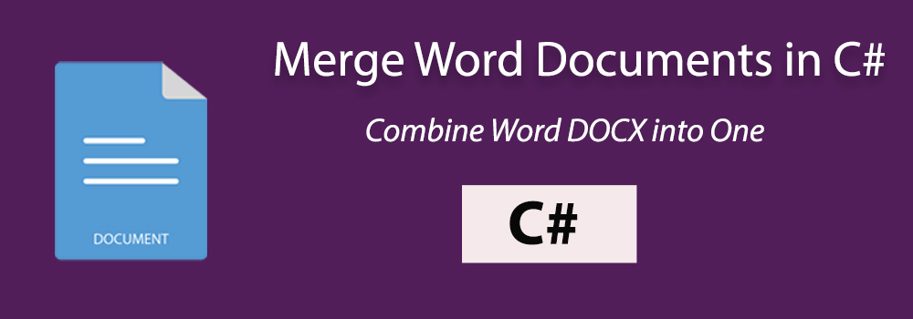 Hợp nhất các tài liệu Word Một DOCX PDF C#