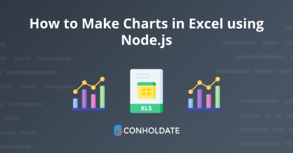 如何使用 Node.js 在 Excel 中制作图表