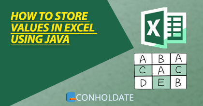 如何使用 Java 在 Excel 中存储值